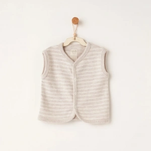 Andywawa Ac26221 Casual Yelek Beige