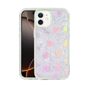 Apple iPhone 11 Lumi Desenli Kapak - Yeşil