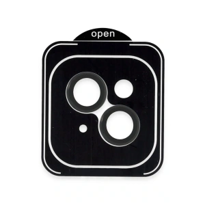 Apple iPhone 13 PVD Metal Kamera Lens - Siyah
