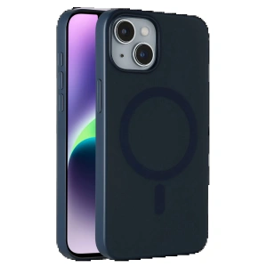 Apple iPhone 14 Tuna PC Slim Magsafe Kapak - Lacivert