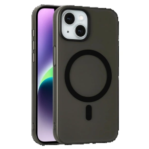 Apple iPhone 14 Tuna PC Slim Magsafe Kapak - Siyah