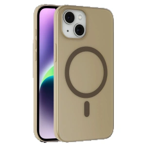 Apple iPhone 14 Tuna PC Slim Magsafe Kapak - Titan Gri