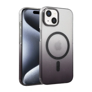 Apple iPhone 15 Plus Glossy Magsafe Kapak - Siyah
