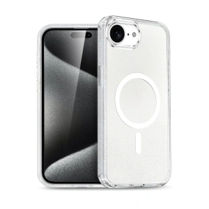 Apple iPhone 16E Star Magsafe Kapak - Şeffaf