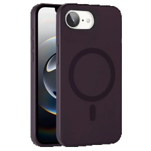 Apple iPhone 16E Tuna PC Slim Magsafe Kapak - Derin Mor