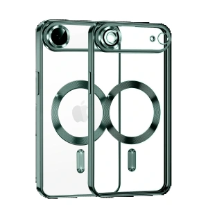 Apple iPhone 17 Air Kross Magneticsafe Kapak - Koyu Yeşil