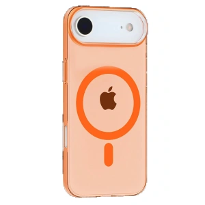 Apple iPhone 17 Air PC Blank Magsafe Kapak - Turuncu