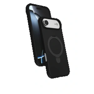 Apple iPhone 17 Air Regal Magsafe Standlı Kapak - Siyah