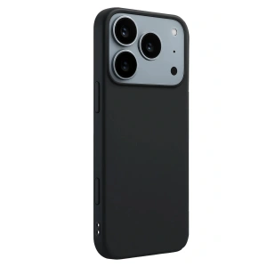 Apple iPhone 17 Pro Max First Silikon - Siyah