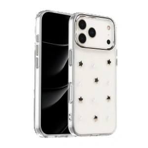 Apple iPhone 17 Pro Max Fiyonk Desenli Kapak - Desen 7