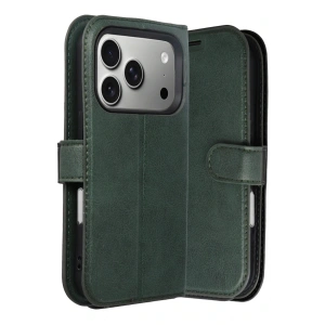 Apple iPhone 17 Pro Max Trend S Plus Kapaklı Kılıf - Yeşil