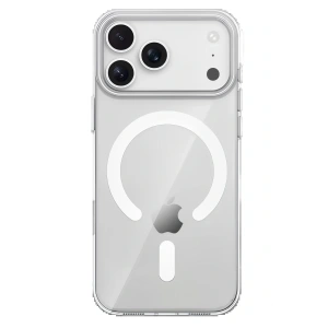 Apple iPhone 17 Pro PC Blank Magsafe Kapak - Şeffaf