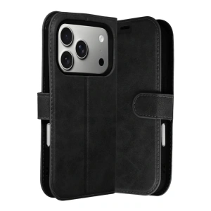 Apple iPhone 17 Pro Trend S Plus Kapaklı Kılıf - Siyah