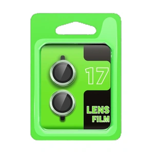 Apple iPhone 17 Raze Metal Kamera Lens - Açık Yeşil