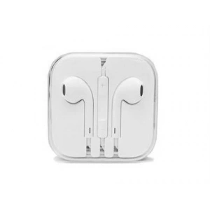 Apple iPhone 6/6S/6 Plus-5/5S/5C/5SE-4/4S/-3/3GS/3G Uyumlu Kulaklık - Beyaz