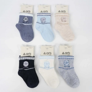 Artı Teori Aks Erkek Bebek Soket Çorap 450205 Asorti