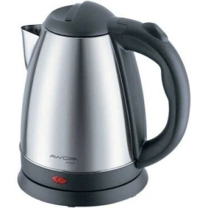 Awox Armada Çelik Kettle 1.8lt Menteşe Kilit İnox Kapak 360° Dönebilen Gövde Otomatik Kapanma (4172)