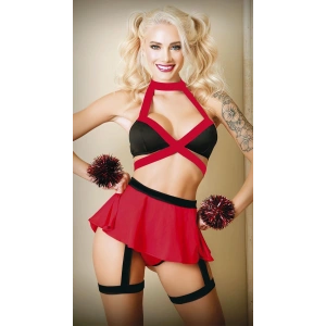 Bacak Aksesuarlı Ponpon Kız Kostümü