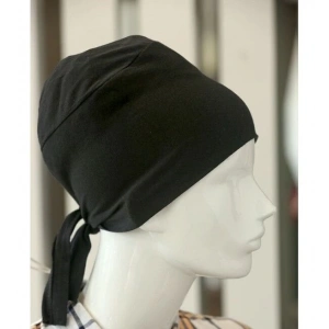 Bağlamalı Tesettür Bone - Bağlamalı Bandana 5 Adet