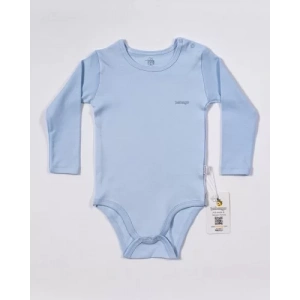 Basic Uzun Kol Yaş Body Mavi