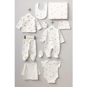 Bebitof Panter 10 Parça Hastane Çıkışı 10113 Ekru