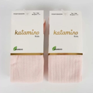 Beyza Kız Bambu Külotlu 1-5 Yaş  Pudra