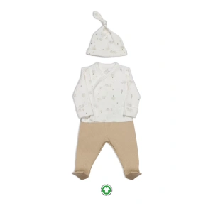 Bistyle Always Dream 3lü Zıbın Takım 13110 Ekru Bej