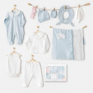 Cuddly Bunny Bear 10lu Hastane Çıkışı Pink Blue