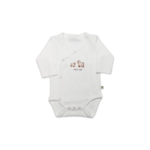 Curly Lamb Uzun Kol Kravuze Body 17111 Bej Mavi Ekru