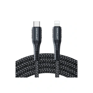 DC35 Type-C to Lightning Kablo 1MT - Siyah