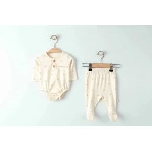 Eslenza Baby Zıbın Takım 0002 Bej