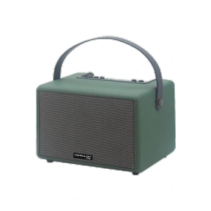 F31 50W Sürücülü 2 Adet Mikrofonlu BT 5.2 Kablosuz Hoparlör - Yeşil