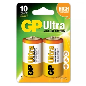 Gp 13au-2u2 Ultra Alkalın D Büyük Boy Kalın Pil Lr20 2li Paket Fiyat (4172)
