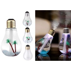 Hava Nemlendirici Ampul Görünümlü Hazneli Buhar Makinesi 400 Ml. (4172)