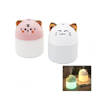 Hava Nemlendirici- Buhar Makine- Koku Giderici Usb Şarjlı- Işıklı250ml (4172)