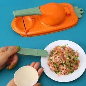 Havuç Tasarımlı Şık Pratik Börek Mantı Hamuru Presleme Börek Yapma Kalıbı (4172)