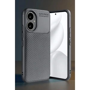 Honor 400 Kılıf Auto Focus Karbon Kapak - Gri