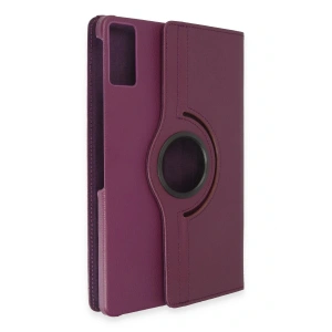 Huawei Honor Pad 10 12.1 Kılıf 360 Tablet Deri Kılıf - Mürdüm