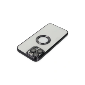 iPhone 13 Pro Kılıf Slot Silikon - Siyah