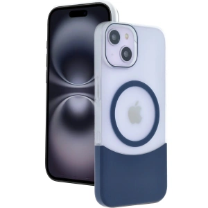 iPhone 14 Velar Magsafe Kapak - Lacivert