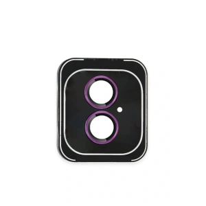 iPhone 16 PVD Metal Kamera Lens - Pembe