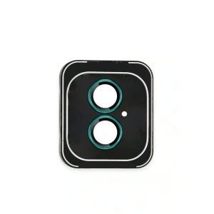 iPhone 16 PVD Metal Kamera Lens - Yeşil