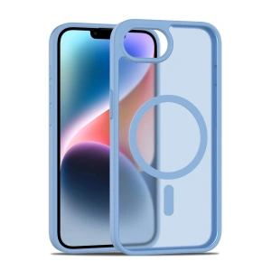 iPhone 16E Jota Magsafe Kapak - Açık Mavi