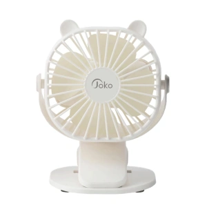 JS03 Masaüstü Soğutma Fanı - Beyaz