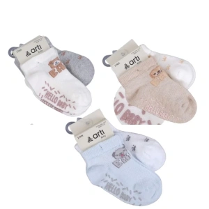 Katamino Athena 2li Aks. Erkek Bebek Patik Çorap K48026 Asorti