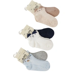 Katamino Salaman 2 Li 3d Erkek Bebek Patik Çorap K48025 Asorti