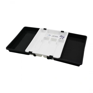 Kayar Kaşıklık İki Taraflı Çift Açılır Ayarlanabilir Çekmece İçi 36x69cm (4172)