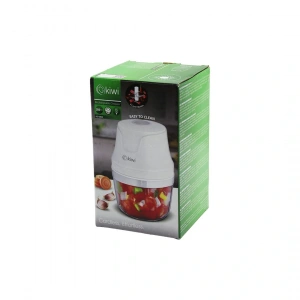 Kiwi Kc-8203  Usb Şarjlı Mini   3 Bıçaklı  Blender Rondo Gıda Doğrayıcı  350ml=mika Kristal Hazne (4172)