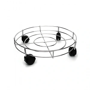 Krom Metal Tüp Çek - Damacana Altlık (4172)