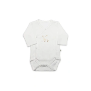 Kruvaze  Body Uzun Kol Welcome Baby Duck 17108 Sarı